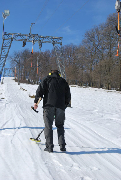 Ehering beim Skifahren verloren
